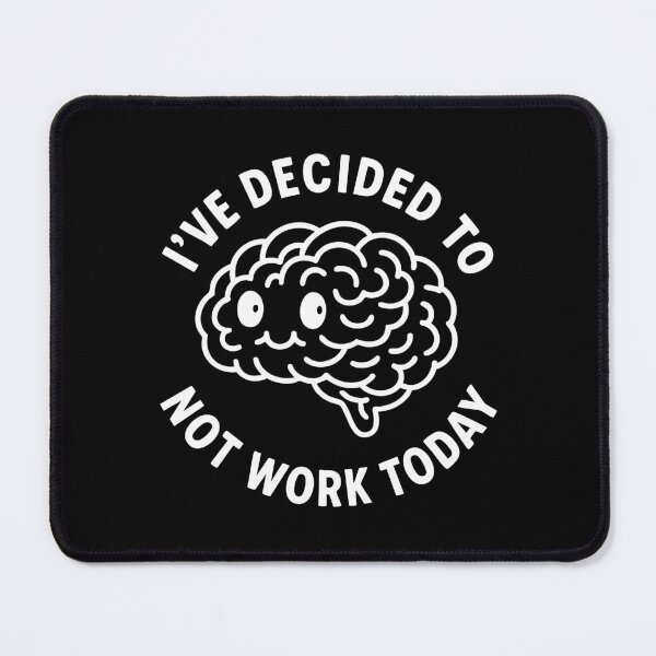 Item preview, Vintage Funny Cute Lazy Comic Brain Humor Art designed and sold by LuveeTuffCo.