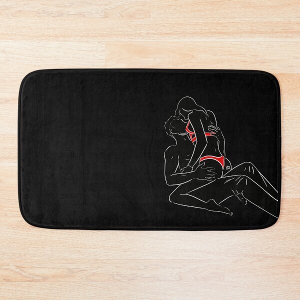 Item preview, Couple kissing in bed designed and sold by Culturesensible.