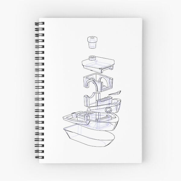 Item preview, Exploded Benchy Diagram designed and sold by hungryjoewarren.