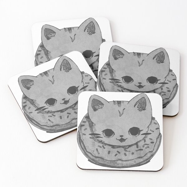 Item preview, Cute Dessert Kitty designed and sold by kinpirks.