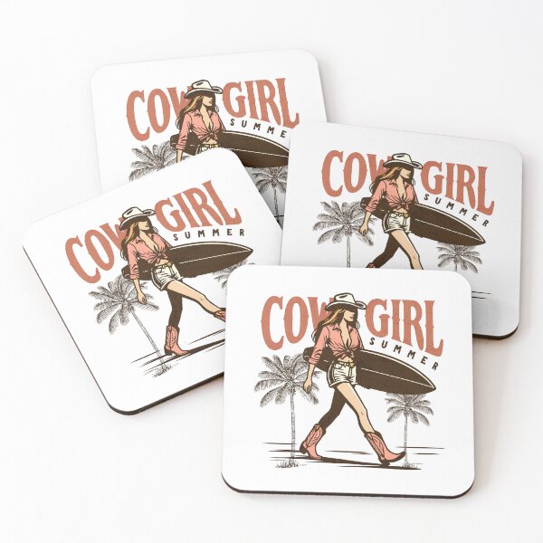 Item preview, Cowgirl Summer | Coastal Cowgirl Vibes with Surfboard – Western Beach Babe Design designed and sold by Cowgirl Sister 12.