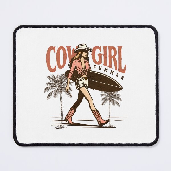 Item preview, Cowgirl Summer | Coastal Cowgirl Vibes with Surfboard – Western Beach Babe Design designed and sold by Cowgirl Sister 12.