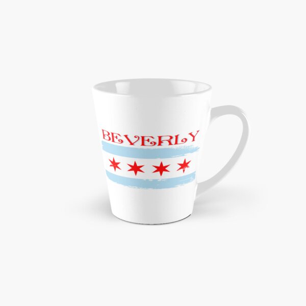 Vista previa del artículo con la obra «El barrio Beverly de Chicago», diseñado y vendido por ChicagoTees.