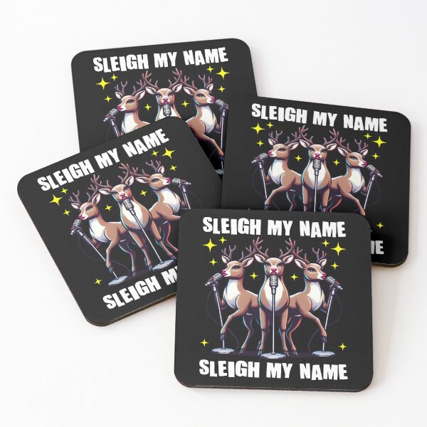 Item preview, SLEIGH MY NAME - CHRISTMAS GIFT designed and sold by KEF Custom.