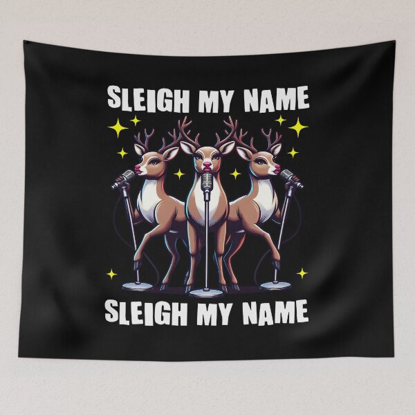 Item preview, SLEIGH MY NAME - CHRISTMAS GIFT designed and sold by KEF Custom.