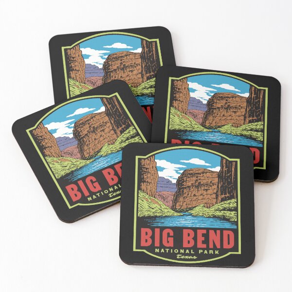Item preview, Big Bend National Park Texas Retro designed and sold by HalpinDesign.