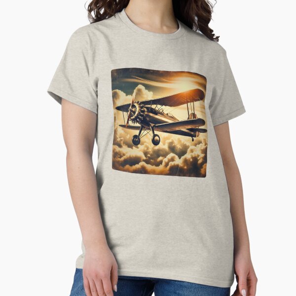 Item preview, Sky High Classic - Retro Airplane Adventure designed and sold by Mi&Nel&Bu.