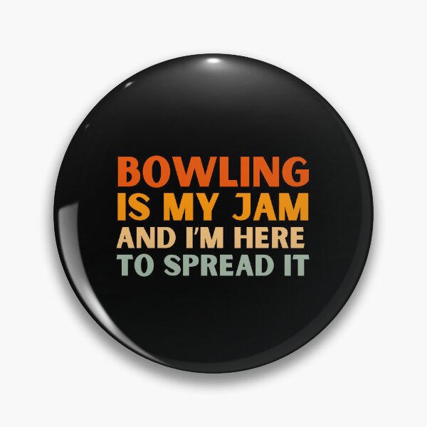 Item preview, Bowling Is My Jam Funny Bowler designed and sold by StrideSuccess.