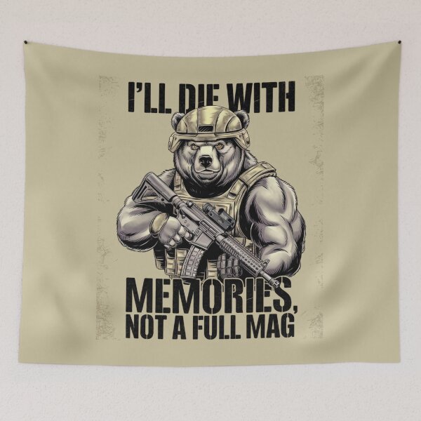 Item preview, i'll die with memories not a full mag designed and sold by By-LuQuiRRis.
