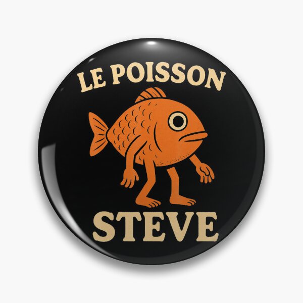 Item preview, Funny Fish Le Poisson Steve Meme designed and sold by Shaun-Arts.