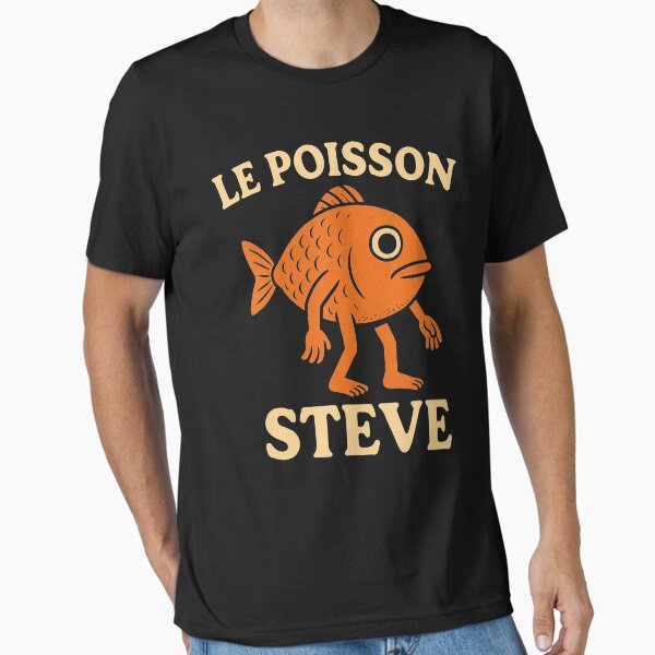 Item preview, Funny Fish Le Poisson Steve Meme designed and sold by Shaun-Arts.