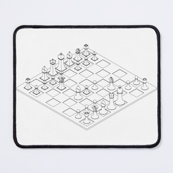 Item preview, Vector Chess Set designed and sold by hungryjoewarren.