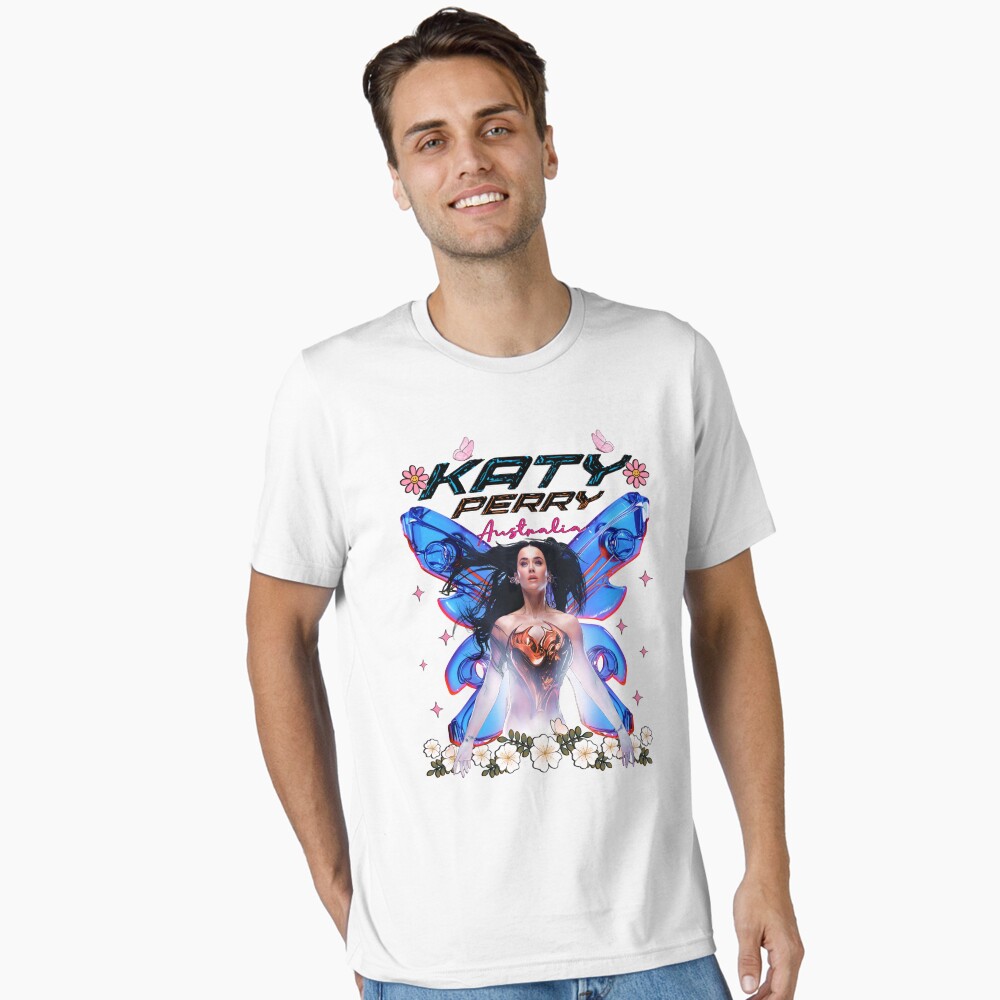 Perry Tour 2025 | Katy Australia Print Tee | Butterfly Inspiration | Lifetimes Concert Tour Gift Men Woman Kids  Classic T-Shirt