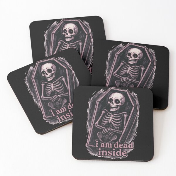 Item preview, I Am Dead Inside Skeleton designed and sold by TomFrontierArt.