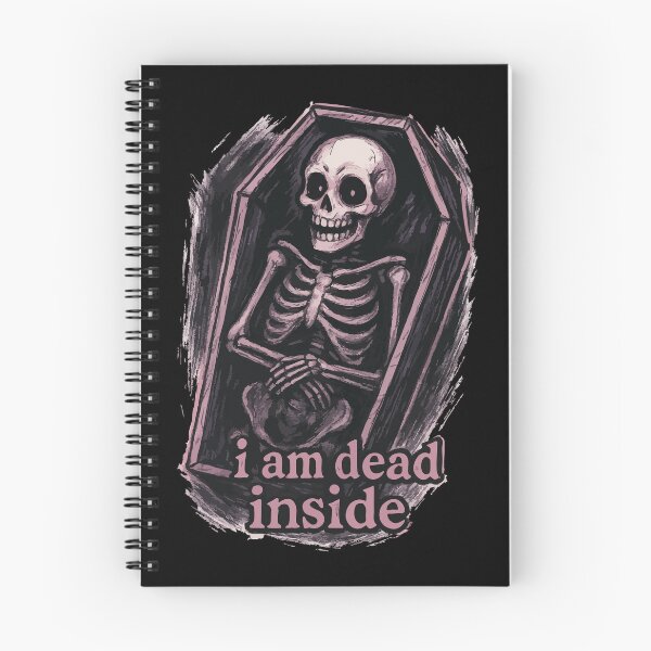 Item preview, I Am Dead Inside Skeleton designed and sold by TomFrontierArt.