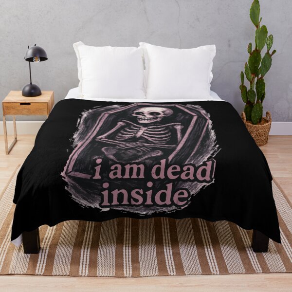 Item preview, I Am Dead Inside Skeleton designed and sold by TomFrontierArt.