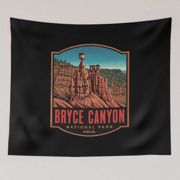 Item preview, Bryce Canyon National Park Utah Retro designed and sold by HalpinDesign.