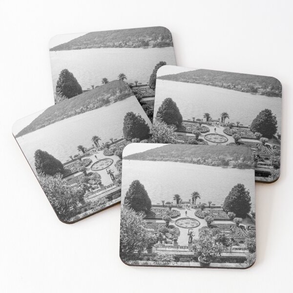 Item preview, Isola Bella garden panoramic view, Borromean islands, Stresa, Piedmont, Italy designed and sold by SoulEchoesPhoto.