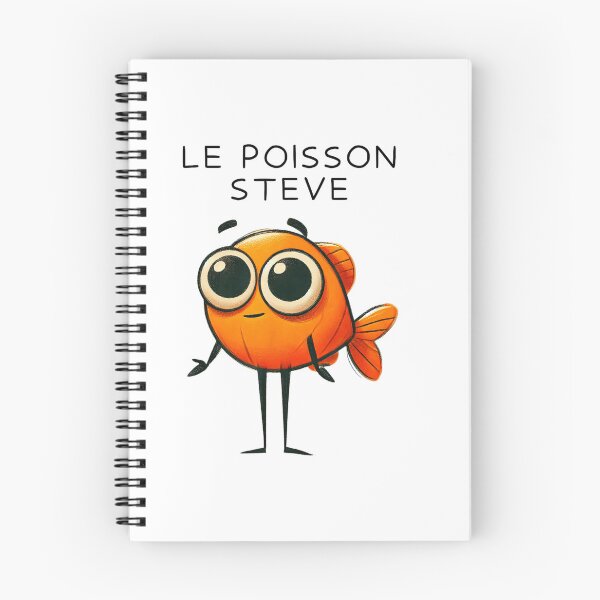 Item preview, Le Poisson Steve Cute Fish Meme designed and sold by Shaun-Arts.