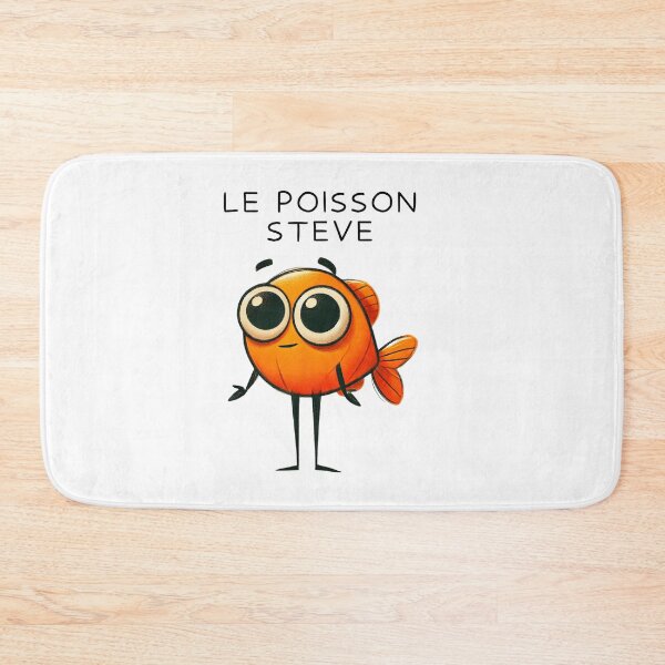 Item preview, Le Poisson Steve Cute Fish Meme designed and sold by Shaun-Arts.