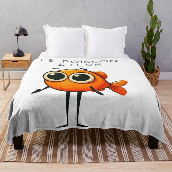 Item preview, Le Poisson Steve Cute Fish Meme designed and sold by Shaun-Arts.