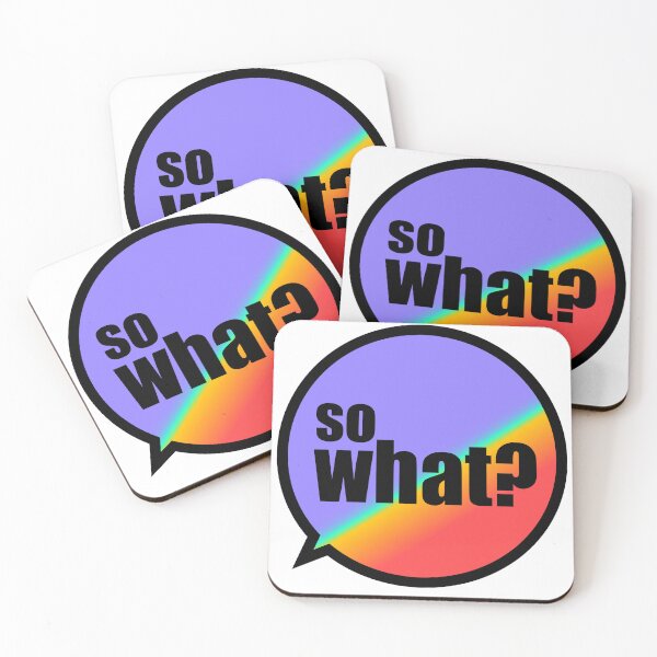 Item preview, So what? We're all part of the spectrum. designed and sold by Planet-C.