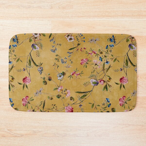 Item preview, William Kilburn - Grandmillennial Wildflower And Roses Garden  - Gold  designed and sold by UtArt.