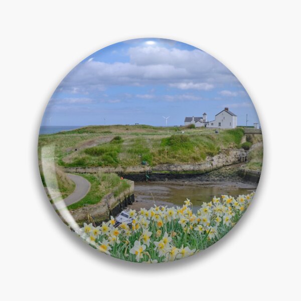 Item preview, Spring Flowers at Seaton Sluice Harbour designed and sold by Violaman.