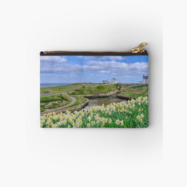 Item preview, Spring Flowers at Seaton Sluice Harbour designed and sold by Violaman.