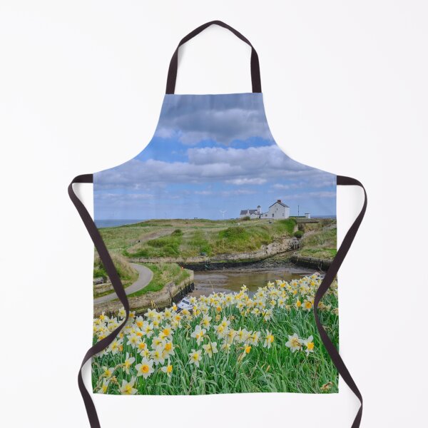 Item preview, Spring Flowers at Seaton Sluice Harbour designed and sold by Violaman.