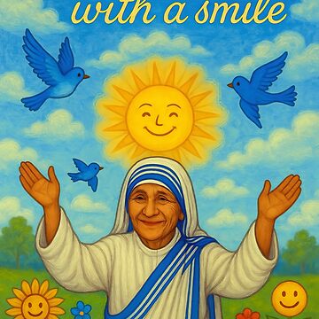 Artwork thumbnail, Peace Begins with a Smile by Claudia McKinney
