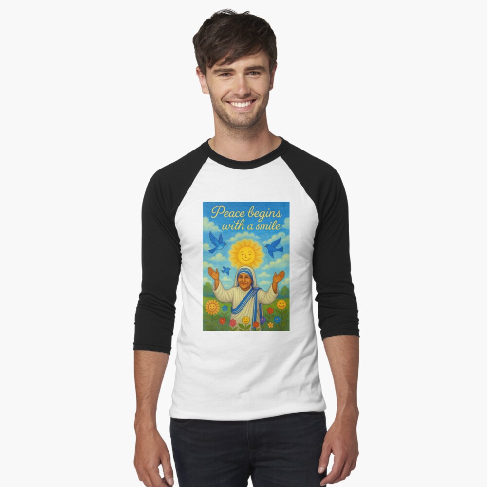 Item preview, Baseball ¾ Sleeve T-Shirt designed and sold by phatpuppyart.