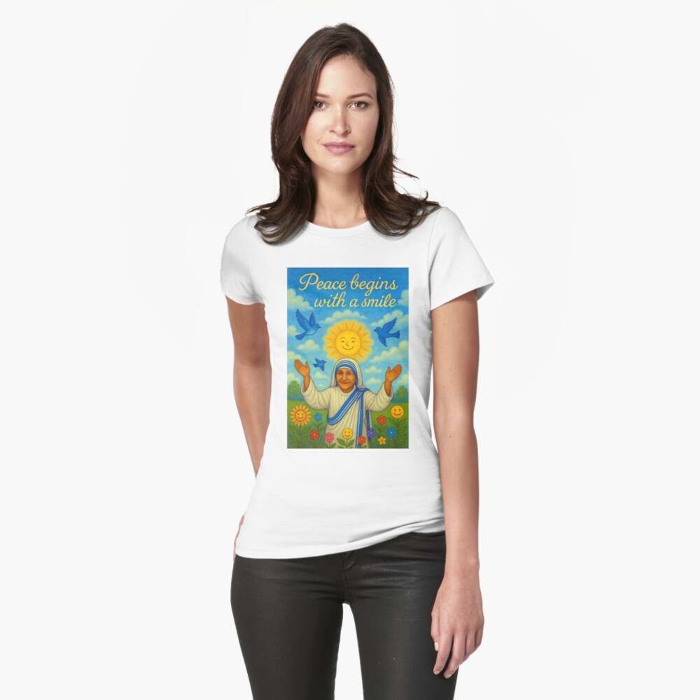 Item preview, Fitted T-Shirt designed and sold by phatpuppyart.