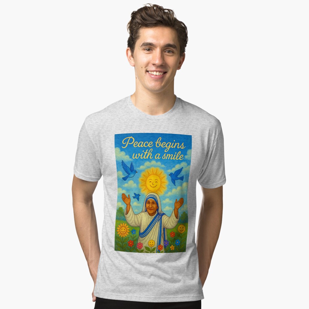 Item preview, Tri-blend T-Shirt designed and sold by phatpuppyart.