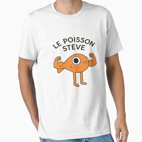 Vista previa del artículo con la obra «El pez Steve, lindo y divertido», diseñado y vendido por Shaun-Arts.