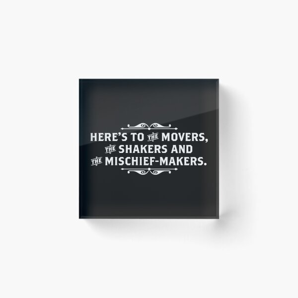 Item preview, Movers & Shakers Bold Minimalist Typography | Power Players Statement Art designed and sold by NotaryLife.
