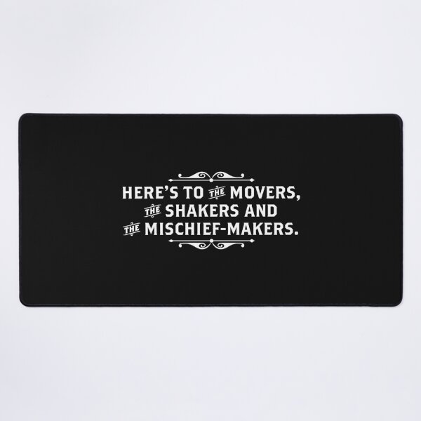 Item preview, Movers & Shakers Bold Minimalist Typography | Power Players Statement Art designed and sold by NotaryLife.