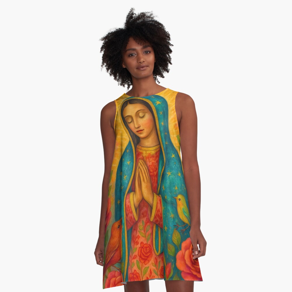 Item preview, A-Line Dress designed and sold by phatpuppyart.