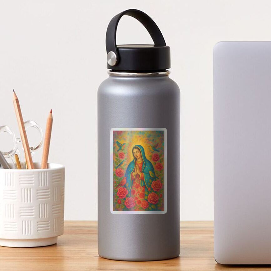Item preview, Holographic Sticker designed and sold by phatpuppyart.