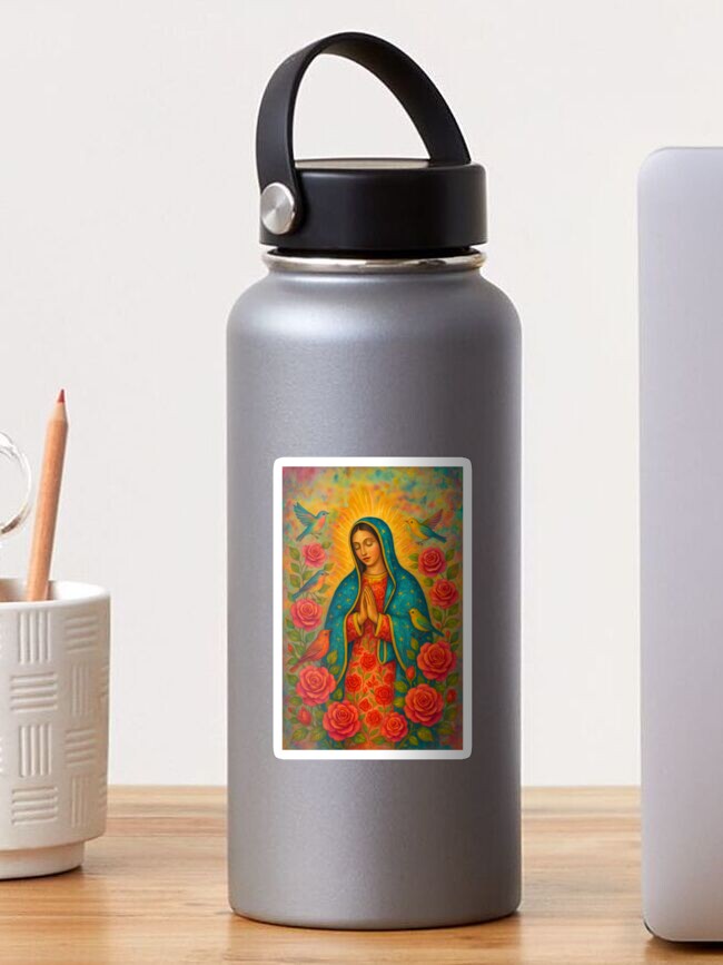Thumbnail 1 of 3, Sticker, Ave Maria designed and sold by phatpuppyart.