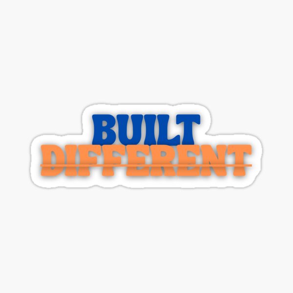 Artikel-Vorschau von Built Different – Einzigartiges Motivations-T-Shirt, designt und verkauft von StyleVerse7Shop.