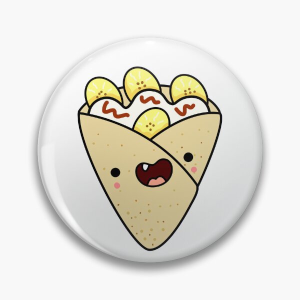 Item preview, Kawaii Bananas and Cream Crepe designed and sold by kawaiilife.