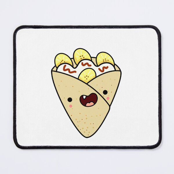 Item preview, Kawaii Bananas and Cream Crepe designed and sold by kawaiilife.