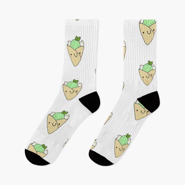 Item preview, Kawaii Mint Chocolate Chip Ice Cream Crepe designed and sold by kawaiilife.