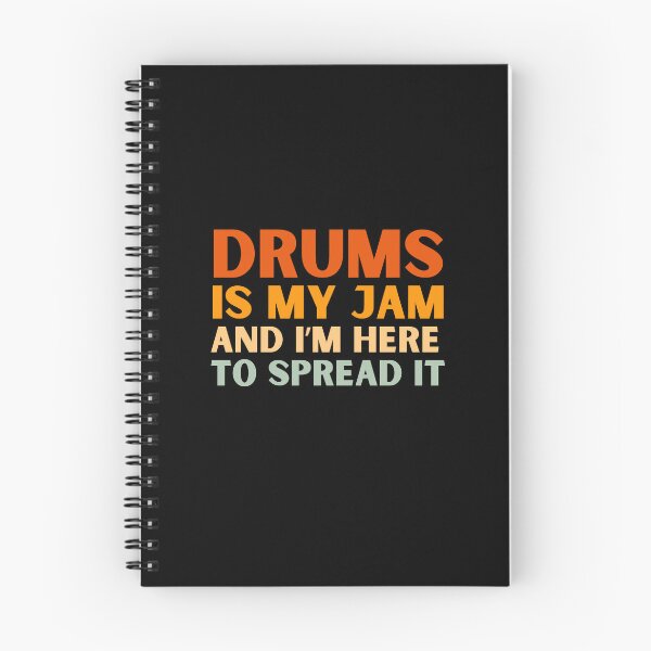 Item preview, Drums Is My Jam Funny Drummer designed and sold by StrideSuccess.