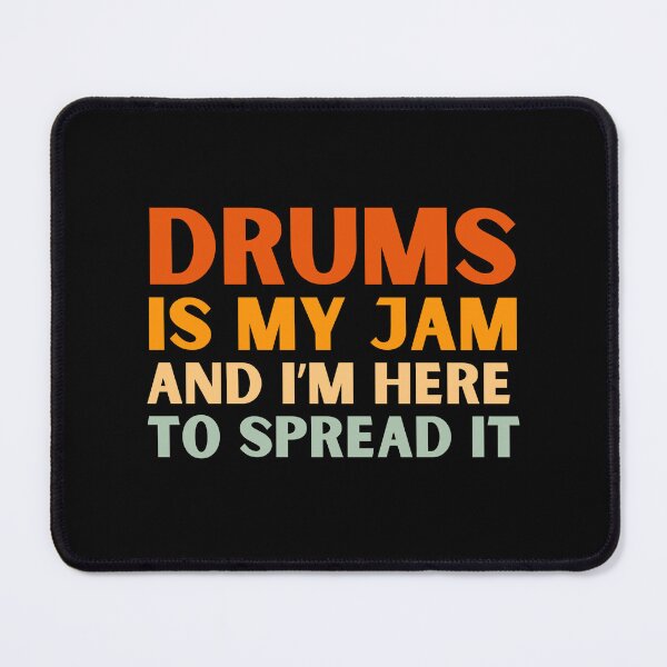 Item preview, Drums Is My Jam Funny Drummer designed and sold by StrideSuccess.