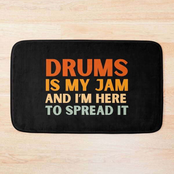 Item preview, Drums Is My Jam Funny Drummer designed and sold by StrideSuccess.
