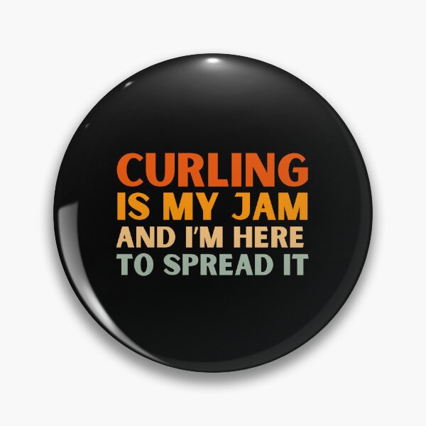 Item preview, Curling Is My Jam Funny Curling Player designed and sold by StrideSuccess.