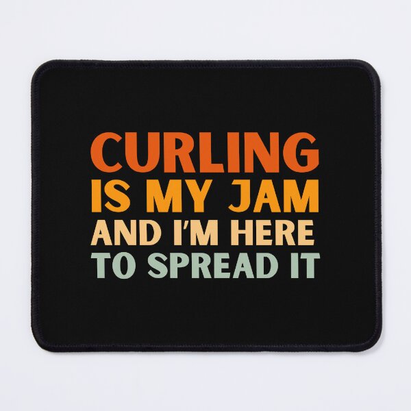 Item preview, Curling Is My Jam Funny Curling Player designed and sold by StrideSuccess.