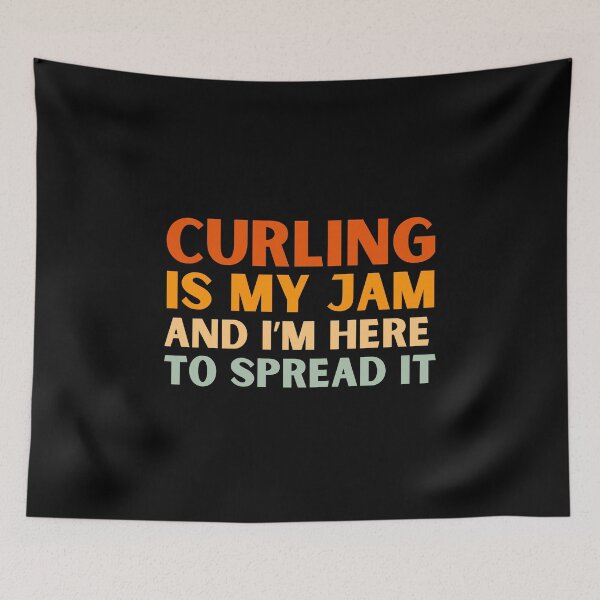 Item preview, Curling Is My Jam Funny Curling Player designed and sold by StrideSuccess.